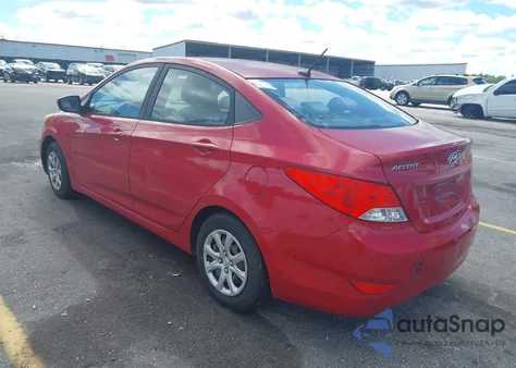 2013 Hyundai Accent Gls from USA, damaged, VIN KMHCT4AE9DU461634